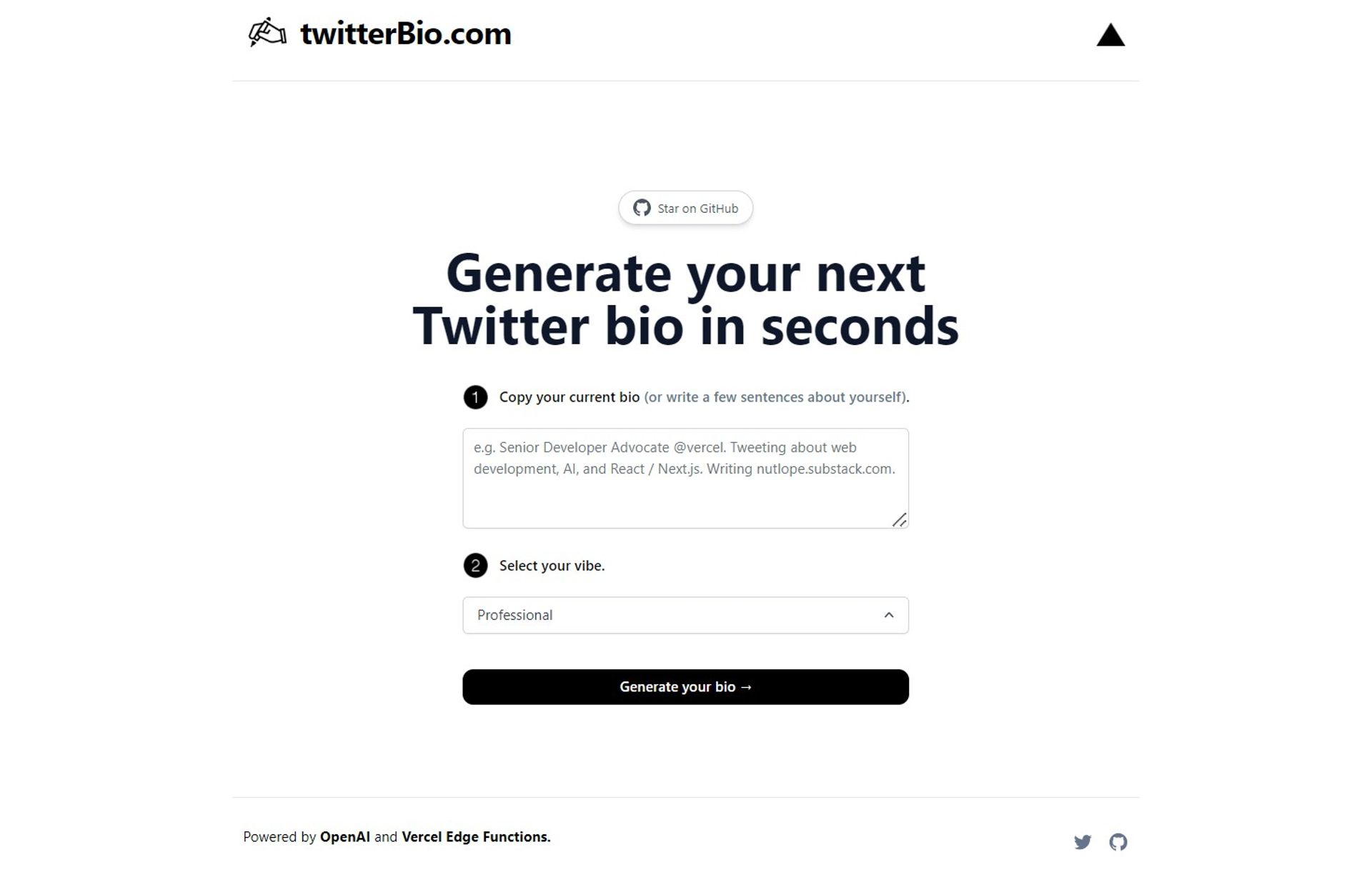 TwitterBio featured