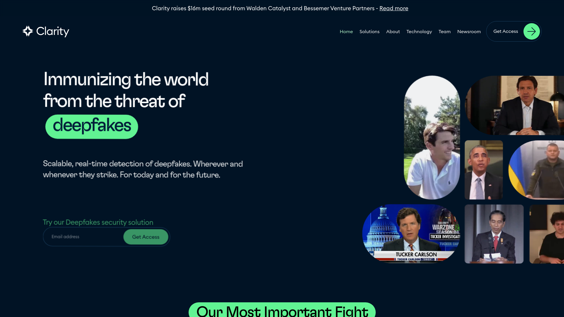 Clarity featured