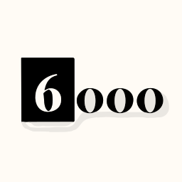 6000 Thoughts logo