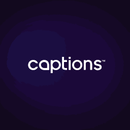 Captions logo