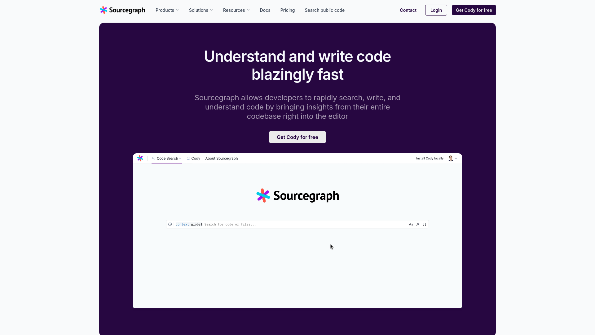 Sourcegraph featured