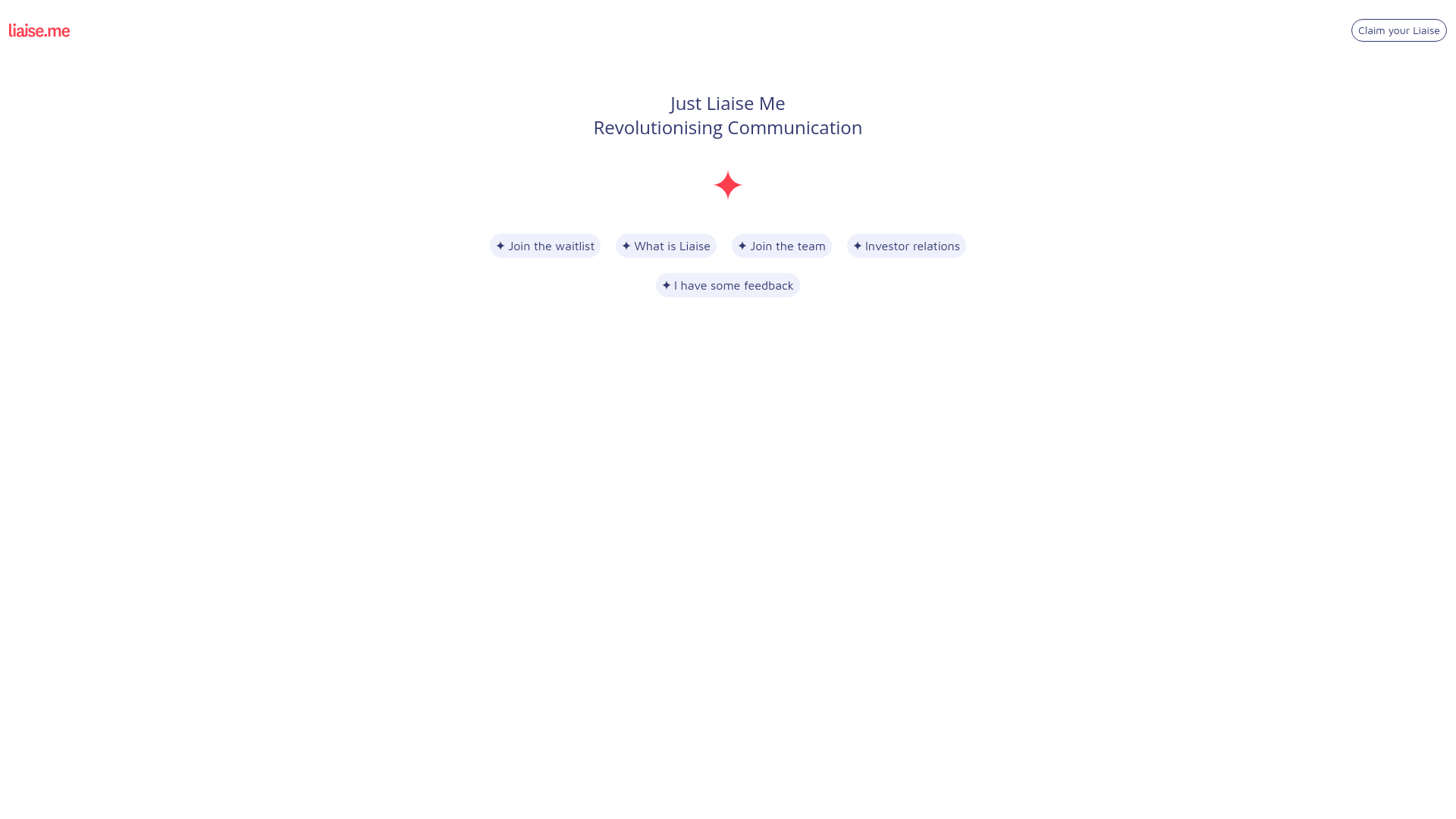 Liaise featured