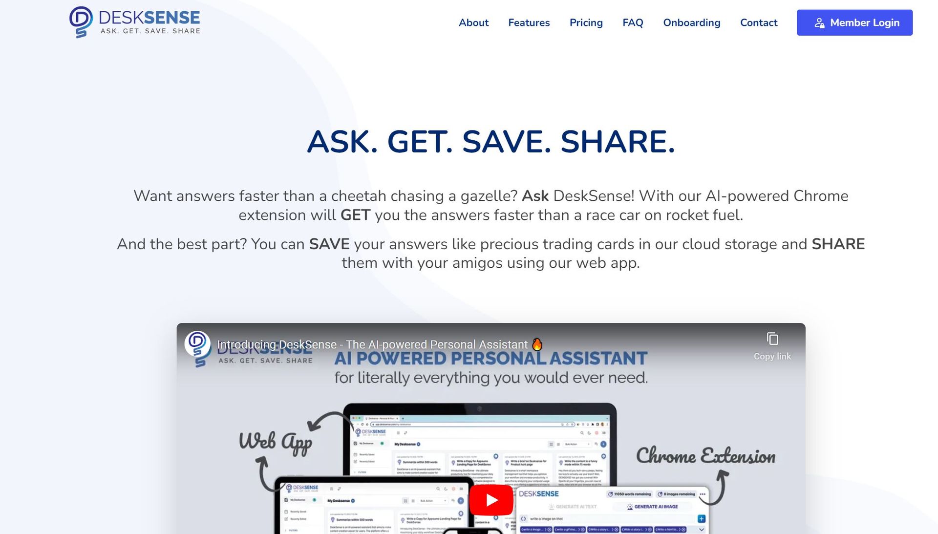 DeskSense featured