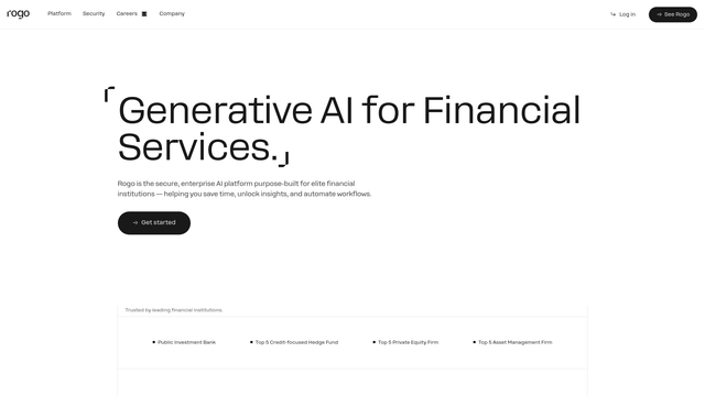 Rogo AI Reviews: Use Cases, Pricing & Alternatives